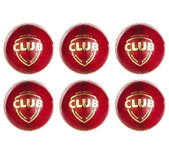 SG Club Red Cricket Ball 6 Ball set,- Buy SG Club Red Cricket Ball 6 Ball  set Online at Lowest Prices in India 