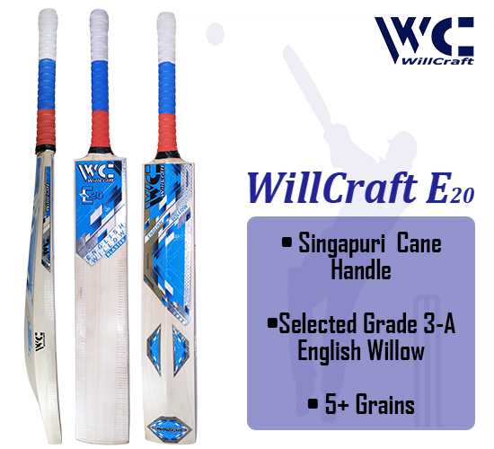WillCraft E20 English Willow Cricket Bat_cover
