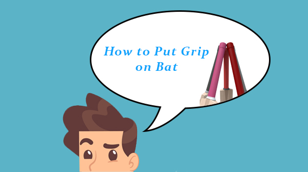How to put or replace Bat Grip