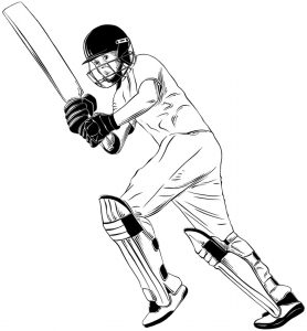 how to bat in cricket