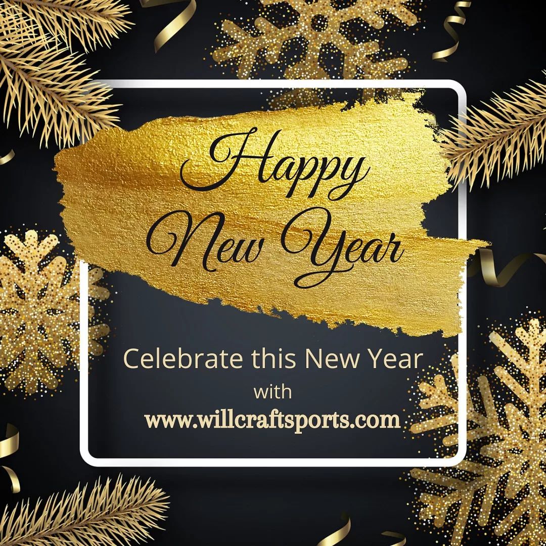 Celebrate this #newyear with #willcraftsports and #get #amazingdeals nd #assuredquality products only on @willcraftsports

#newyeareve #newyearseve #happynewyear #happynewyears #happynewyear2022 #byebye2021 #newyearpost #fun #occasion #party #newyearparty #christmasweek #celebration #love #sports #sport #india #indians